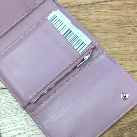 Celine tri-fold pink credit card wallet  preloved good condition - Picture 4 of 6